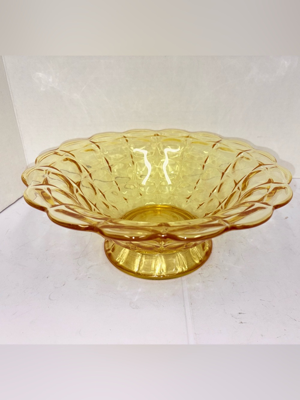 Vintage Depression Glass Bowl